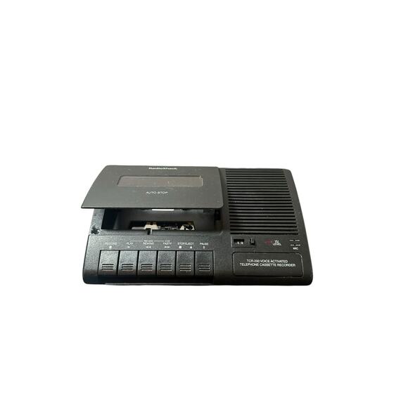 Vintage Radio Shack TCR-200 Voice Activated Telephone Cassette Recorder Working - Picture 3 of 5